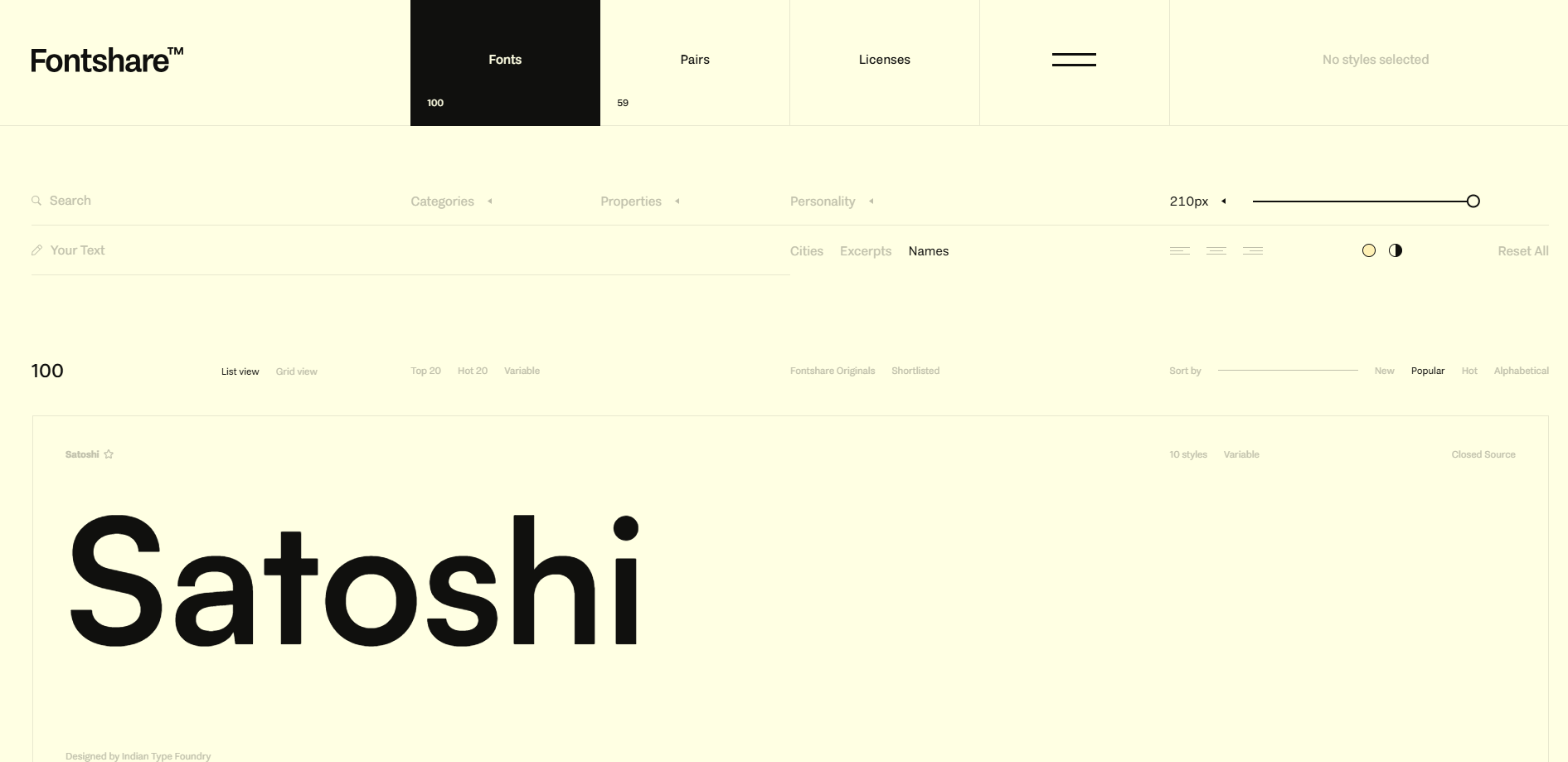 Data visualization preview